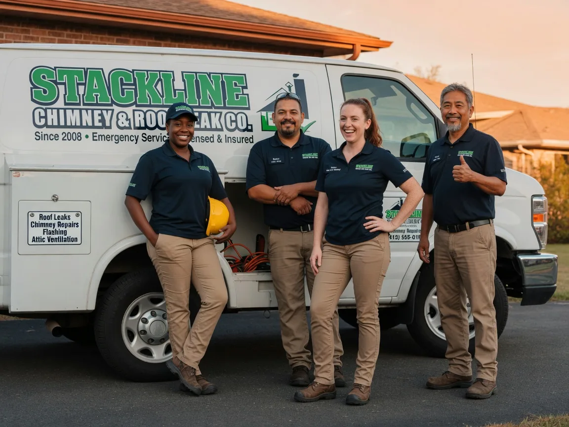 Chimney flashing repair company in Holmesville, OH